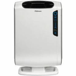 Fellowes AeraMax® DX55 Residential 4 Stage HEPA Air Purifier, 120V, White
