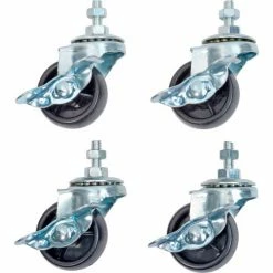 Caster Conversion Kit For Global Industrial Air Scrubber, 4/Pack 14 Caster Conversion Kit For Global Industrial Air Scrubber, 4/Pack -Refrigerants & Chemicals Shop 292942 04