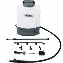 Global Industrial™ Battery Powered Backpack Electrostatic Sprayer w/ Charger, 4.2 Gal. Cap. -Refrigerants & Chemicals Shop 695803 03
