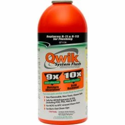 Qwik Products System Flush® Orange QT1130 - 1 Lb. Aerosol Container - Pkg Qty 12