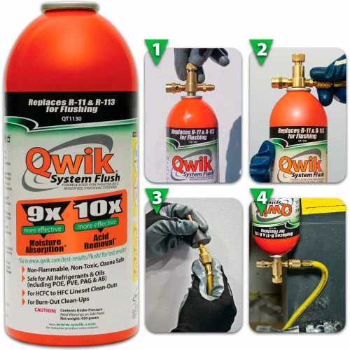 Qwik Products System Flush® Orange QT1130 - 1 Lb. Aerosol Container - Pkg Qty 12 7 Qwik Products System Flush® Orange QT1130 - 1 Lb. Aerosol Container - Pkg Qty 12 - Image 5