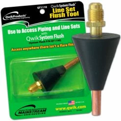 Qwik Products System Flush® Lineset Flush Tool QT1110 - Pkg Qty 6 -Refrigerants & Chemicals Shop B2097335 04