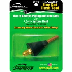 Qwik Products System Flush® Lineset Flush Tool QT1110 - Pkg Qty 6 -Refrigerants & Chemicals Shop B2097335 08