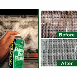 Qwik Products Foaming Coil Cleaner QT2770 - 18 Oz. Can -Refrigerants & Chemicals Shop B2097336 03
