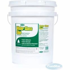 ComStar Water Glass Glue™ High Temperature Chamber Glue-Water Glass, 5 Gal.