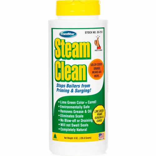 ComStar Steam Clean™ Boiler Water Priming, Foaming And Surging Treatment, 8 Oz. 6 ComStar Steam Clean™ Boiler Water Priming, Foaming And Surging Treatment, 8 Oz. - Image 4