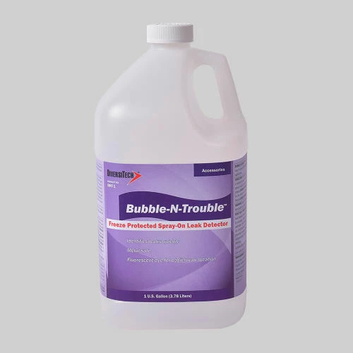 Diversitech® Bubble-N-Trouble Freeze Protected Spray On Leak Detector, 1 Gal - Pkg Qty 12 3 Diversitech® Bubble-N-Trouble Freeze Protected Spray On Leak Detector, 1 Gal - Pkg Qty 12