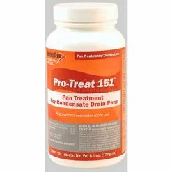 Diversitech Pro-Treat® Premium Drain Pan Treatment 100 Tablet Jar PROTREAT-151 - Pkg Qty 12