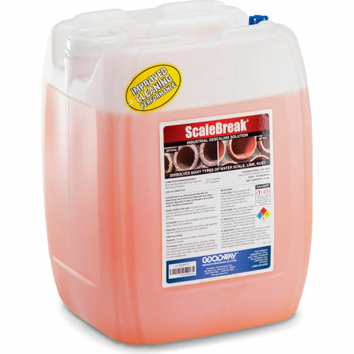 Goodway ScaleBreak® Liquid Descaler, 5 Gal. Jug 3 Goodway ScaleBreak® Liquid Descaler, 5 Gal. Jug