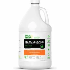 ZolaTerra® HVAC Coil Cleaner, 1 Gallon Bottle, Case of 4
