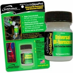 Qwik Products Universal UV-Fluorescent Leak Detection QT2310 - .5 Oz Bottle - Pkg Qty 6 -Refrigerants & Chemicals Shop MC0 QT2310