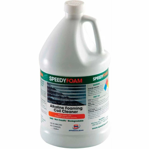 SpeedClean SC-FCC-1 - SpeedyFoam Coil Cleaner Concentrate, Non-Acidic Alkaline, 1 Gallon 3 SpeedClean SC-FCC-1 - SpeedyFoam Coil Cleaner Concentrate, Non-Acidic Alkaline, 1 Gallon
