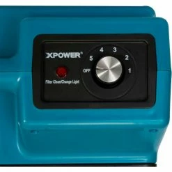 XPOWER Mini Air Scrubber with Professional 4-Stage HEPA, 1/2 HP, 5 Speeds - X-2580 -Refrigerants & Chemicals Shop X 2580 Close Up