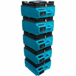 XPower® Commercial Air Scrubber W/ Daisy Chain & 3 Filter Stage System, 115V -Refrigerants & Chemicals Shop X 3400A Stacked Position