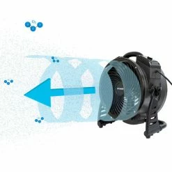 XPower Axial Air Mover with 5000 mg/hr Ozone Generator - 1450 CFM - BLDC Motor - 115V -Refrigerants & Chemicals Shop XPO OzoneFan 03 1