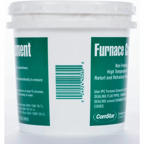 ComStar Furnace Cement™ Refractory / Retort Cement, 1 Qt. - Pkg Qty 12 5 ComStar Furnace Cement™ Refractory / Retort Cement, 1 Qt. - Pkg Qty 12 - Image 3
