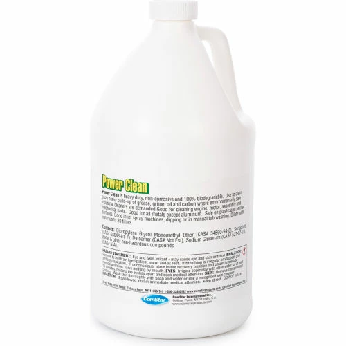 ComStar Power Clean Power Clean Heavy Duty Jet Spray Machine Parts Cleaner, Neutral Ph, 1 Gal. - Pkg Qty 4 4 ComStar Power Clean Power Clean Heavy Duty Jet Spray Machine Parts Cleaner, Neutral Ph, 1 Gal. - Pkg Qty 4 - Image 2