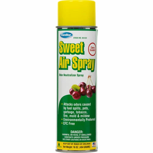 ComStar Sweet Air Spray™ Fuel Odor Neutralizer 20 Ounce Aerosol 3 ComStar Sweet Air Spray™ Fuel Odor Neutralizer 20 Ounce Aerosol