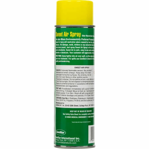 ComStar Sweet Air Spray™ Fuel Odor Neutralizer 20 Ounce Aerosol 5 ComStar Sweet Air Spray™ Fuel Odor Neutralizer 20 Ounce Aerosol - Image 3