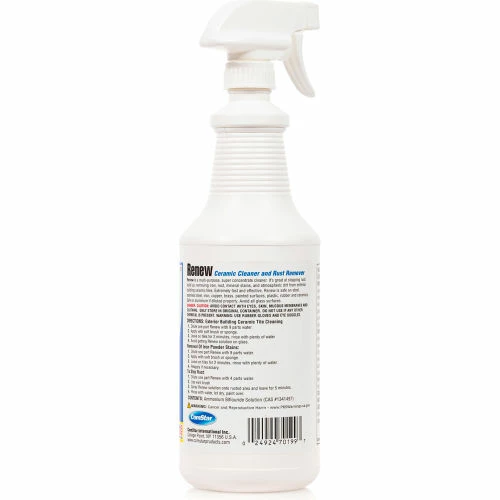 ComStar Renew™ Ceramic Cleaner & Rust Remover, 20 Oz. Spray - Pkg Qty 12 4 ComStar Renew™ Ceramic Cleaner & Rust Remover, 20 Oz. Spray - Pkg Qty 12 - Image 2