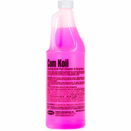 ComStar Com Koil™ External Condenser Coil Cleaner And Brightener 1 Qt. - Pkg Qty 12 5 ComStar Com Koil™ External Condenser Coil Cleaner And Brightener 1 Qt. - Pkg Qty 12 - Image 3