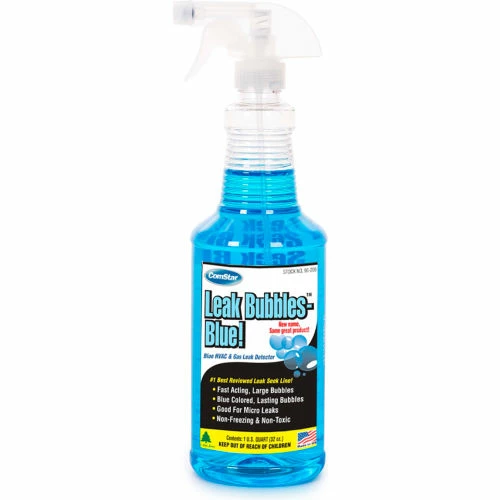 ComStar Leak Bubbles Leak Detector Blue With Spray - 1 Quart 3 ComStar Leak Bubbles Leak Detector Blue With Spray - 1 Quart