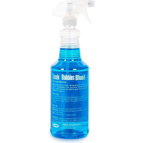 ComStar Leak Bubbles Leak Detector Blue With Spray - 1 Quart 4 ComStar Leak Bubbles Leak Detector Blue With Spray - 1 Quart - Image 2